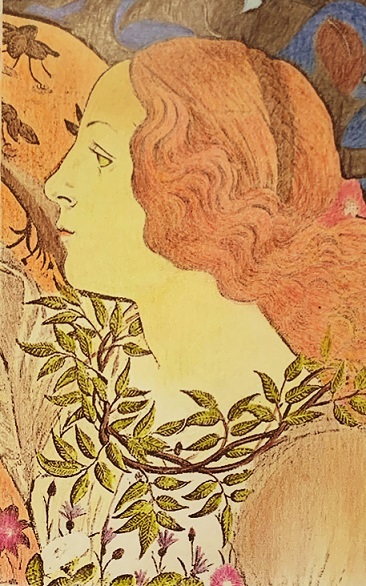 Nacimiento de Venus . Botticell
