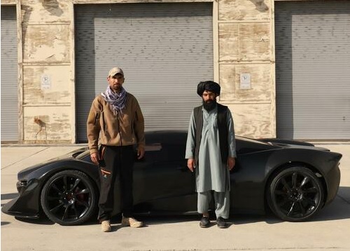 タリバンがアフガニスタン初の 「スーパーカー」 を公開