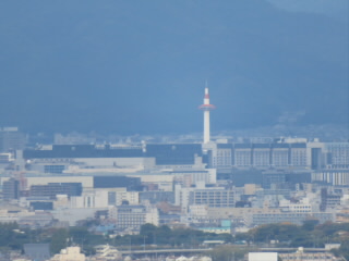 京都石清水八幡宮男山展望台