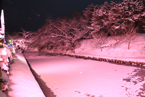 弘前公園冬のライトアップ2022-2