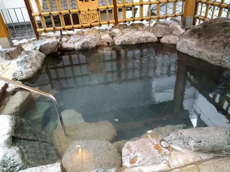 露天風呂42℃2
